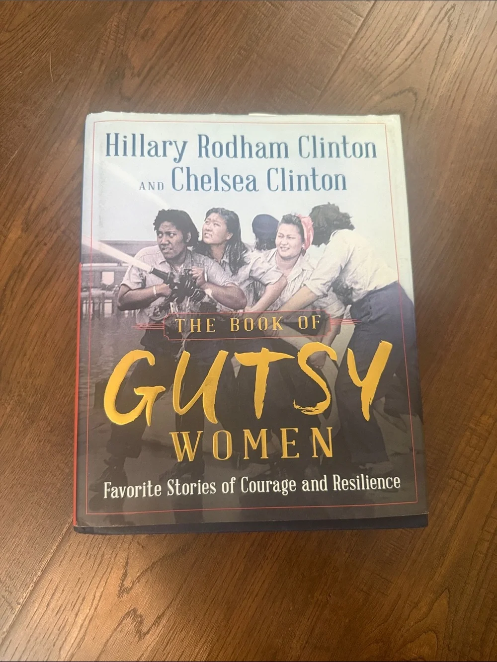 The Book of Gutsy Women – Red & Yellow Hardcover Coffee Table Book